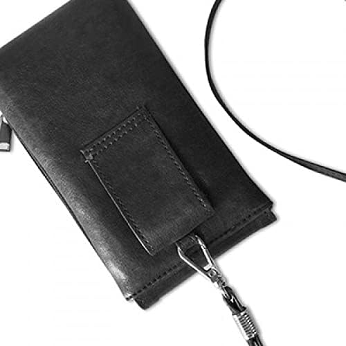 Estonija National Emblem Country Telefon torbica za novčanik Viseće mobilne vrećice Crni džep