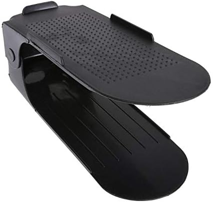 Anncus 10 PCS Home dvoslojni držač nosača za muškarce ili ženske cipele Organizator plastične podesive stalke za cipele Organizator