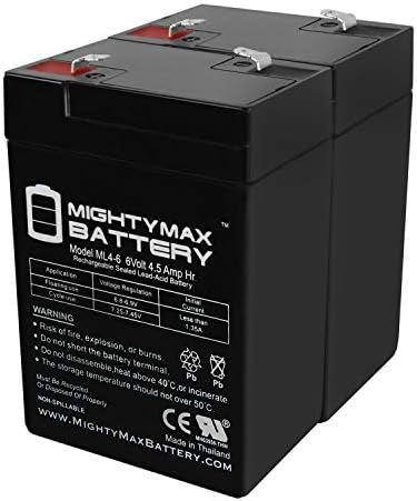 Baterija od 6 V 4,5 ah zamjenjuje kućno kino od 9 do 400-2 komada