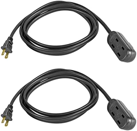 Apollo Wire & Cable, Power Strip, Yellow, 6ft 14/3 SJT, 1 USB priključak - 5V, 2,4A, 6 uzemljenih utičnica plus 2 komada paket 14,7ft