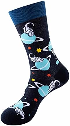 Jesenske i zimske tople srednje čarape za cijev tiskane čarape za crtane čarape smiješne novitete casual čarape