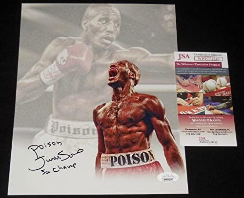 Junior Jones Autographed 8x10 Fotografija u boji - JSA CoA! - Fotografije s autogramiranim boksom