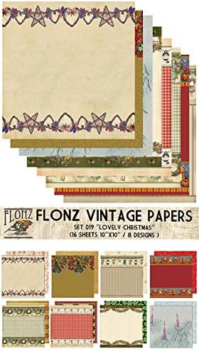 Pakiranje papira Divan božićni flonz vintage papir za scrapbooking i zanat