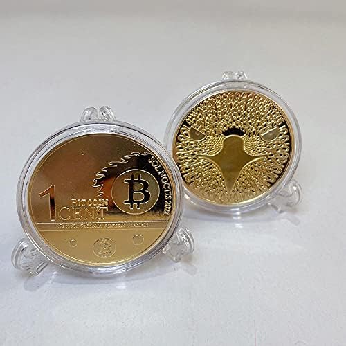 Orao novčić Bitcoin Virtualna kovanica Komemorativna zbirka novčića replika replika kolekcija rukotvorine suvenir za ukrašavanje kuće