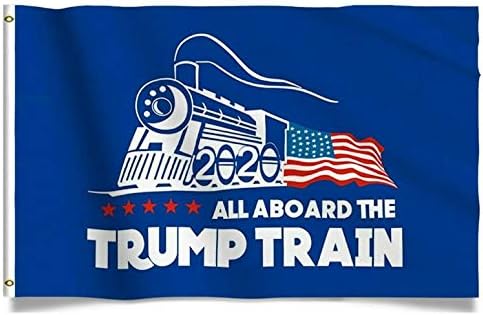 3x5 ft 2020 Donald Trump vlak predsjednika Amerike All na brodu MAGA zastavicu SAD