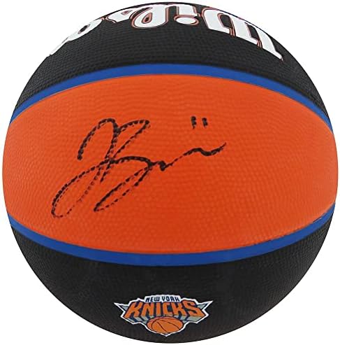 Jalen Brunson potpisao je New York Knicks Wilson košarku u punoj veličini - Košarka s autogramima