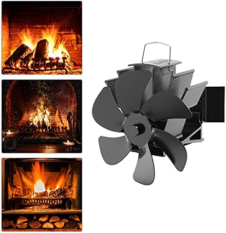 2-6 lopatica toplinski ventilator za peć zidni plamenik na drva ekološki tihi Kućni ventilator za kamin distribucija topline