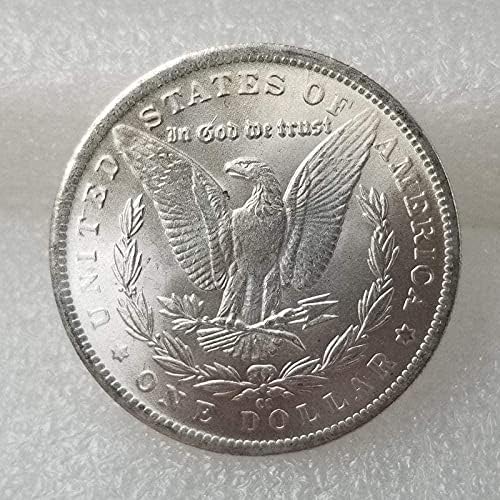 Izazov kovanica Antique Crafts American 1820 25C mesing srebrno pozlaćeni stari srebrni dolar srebrni okrugli strani kolekcija novčića