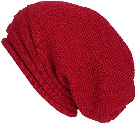Zimski šešir Baggy skijaške kape Slouchy Women Crochet Muškarci pletena vuna tople bejzbolske kape šeširi