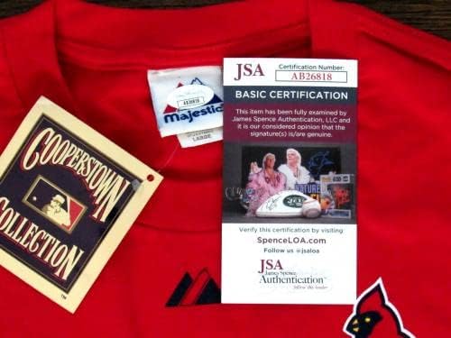 Bob Gibson St. Louis Cardinals Hof Potpisao auto Majestic Jersey majice JSA - Autographd MLB dresovi