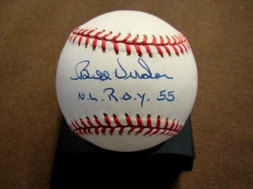 Bill Virdon N.L. Roy 1955 Pirates Yankees potpisali auto vintage onl bejzbol JSA - Autografirani bejzbol