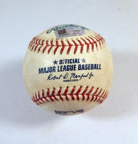 2019 Washington Nationals Pirates Game koristio bejzbol Anthony Rendon RBI Double - Igra korištena bejzbols
