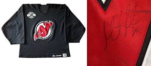 Martin Brodeur Devils potpisana igra rabljena Joffa golmana vježbanja Jersey Auto PSA CoA - Igra je koristila NHL dresove