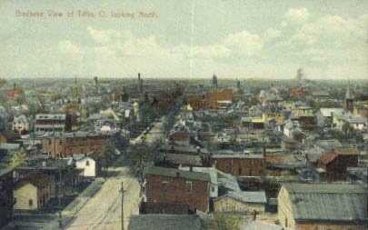 Tiffin, Ohio razgledna razglednica