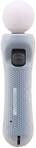 Anti-proklizavanje silikonskog poklopca Poklopac za zaštitnu kožu gume za PlayStation ps4 VR Move Ps Move Motion Controller 1Pair White