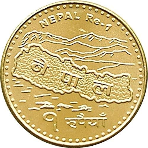 Himalayas Nepal 1 rupija nasumična godina