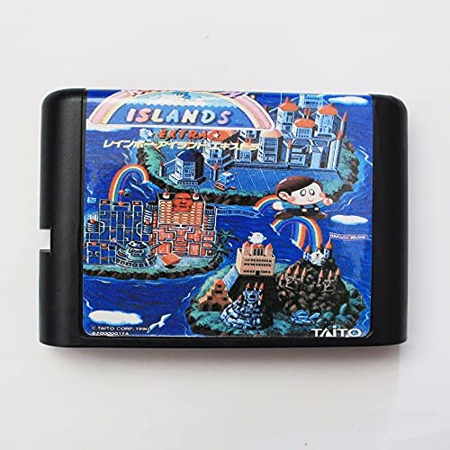 ClassicGame Rainbow Islands 16 -bitni MD kartica za igru ​​za Sega Mega Drive for Genesis