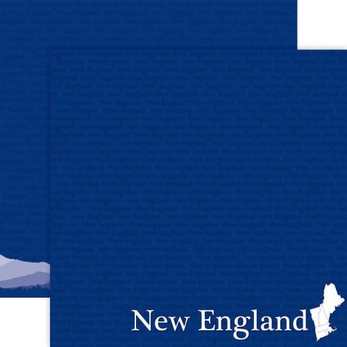 Podsjetite putovnice 12 do 12-inčnog dvostranog papira za bilježnice, Nova Engleska