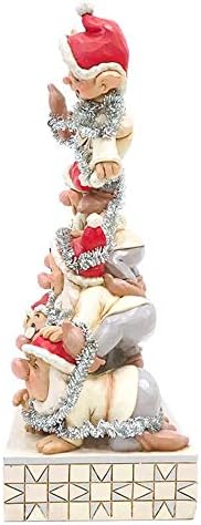 Enesco Disney tradicije Jima Shore White Woodlanda Sedam patuljaka figurica, 8 , višebojan