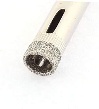 Novo staklo promjera 8 mm promjera 8 mm s dijamantnim reznim rubom, pouzdano i učinkovito svrdlo za rupu obloženo 50kom