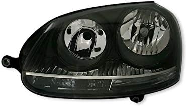 lijevo prednje svjetlo prednja svjetla na vozačevoj strani sklop projektora prednjeg svjetla automobilska svjetiljka crna boja Prednja
