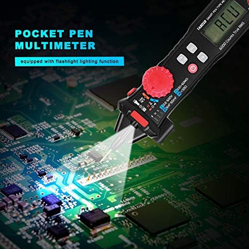 Mini džepni olovka Multimeter prijenosni digitalni mjerač Ammeter Auto prepoznavanje TA802B