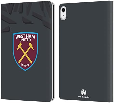 Dizajn glavnih slučajeva službeno je licenciran West Ham United FC Golman 2019/20 Crest Kit Kožni knjižica Cotter Cover Cover s Apple