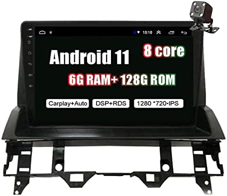 Zabavni radio Android DVD Player 9 inčni zaslon osjetljiv na dodir Multimedia Car Radio za staru Mazdu 6 2004-2010 Podrška FM WLAN