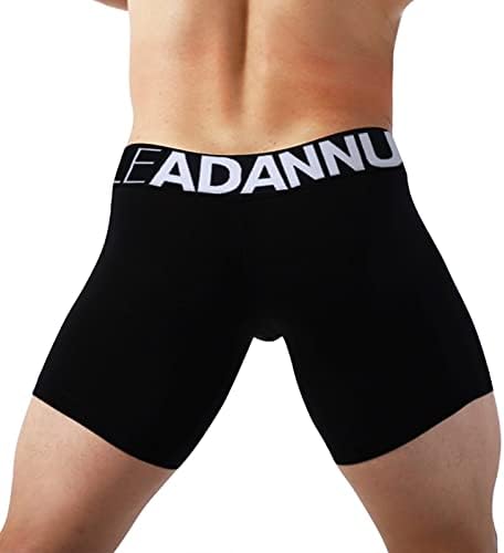 Boksači za muškarce spakiraju muške ležerne seksi donje rublje hlače fini baršunasti pojas underpant knickers bokseri muški bokseri