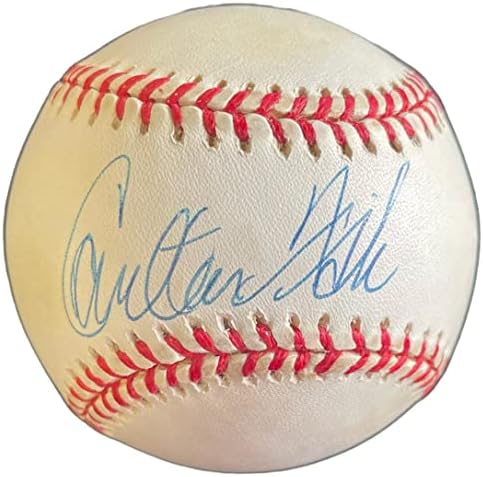 CARLTON FISK Službeni bejzbol američke lige - Autografirani bejzbol