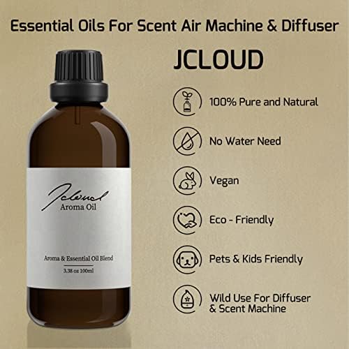 JCloud esencijalna ulja za miris zraka za dom | Orijentalno putovanje 100 ml prirodne i čiste arome mirisnih ulja za aromaterapiju