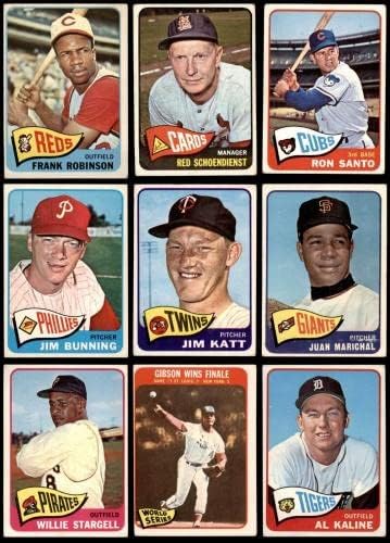 1965. Topps Baseball Kompletni set 2.5 - GD+ - bejzbol Kompletni setovi