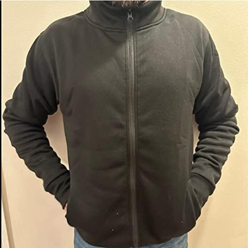 Congluoki džemperi za muškarce kardigan dukserica bez kapuljača Zip up jakna visoki vrat lagani suiter para hombres
