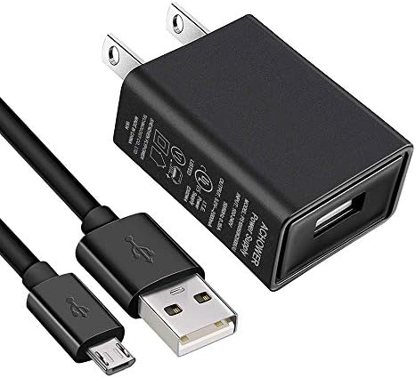 Kompatibilno za Jitterbug Flip telefon punjač - [UL na popisu] za Jitterbug Flip, Smart 2 MICRO USB UsB zidni punjač s 5ft kabelom