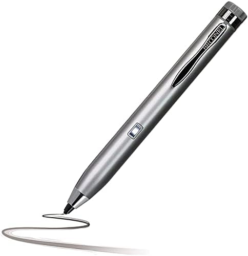 Broonel Silver Fine Point Digital Active Stylus olovka - kompatibilno s Dell Latitude 9420 14