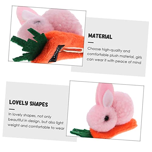 4pcs zečje ukosnice izvrsna preslatka kopča za kosu ukosnice za ukrašavanje kose preslatke ukosnice s uskrsnom tematikom nježni uzorak
