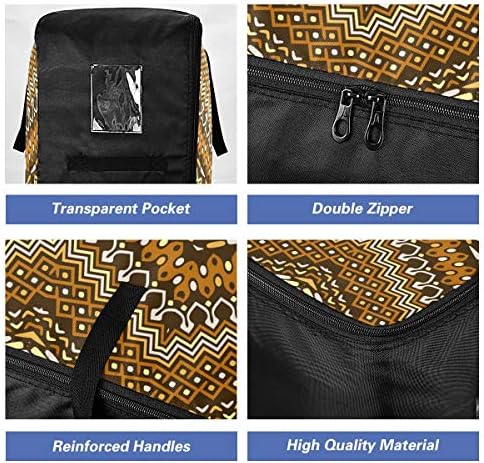 N/ A Underbed vrećica za odlaganje velikog kapaciteta - Etnički ukrasi Organizator odjeće Afrički stil Organizator za pranje patentnog