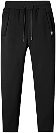 Dudubaby muške pamučne hlače Termičko runo velike veličine Tweatpants plišani zadebljanje pamučnih hlača povremene hlače povremene