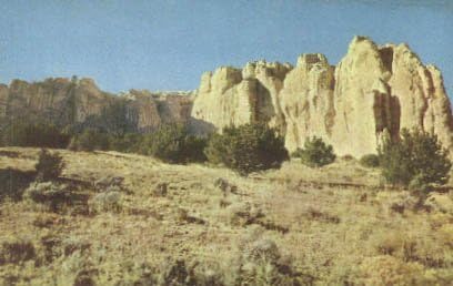 El Morro, razglednica New Mexico