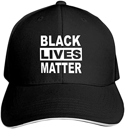 Black Lives Matter Adults Baseball Cap Ženska bejzbolska kapica podesiva muškarci kapice kamiondžija