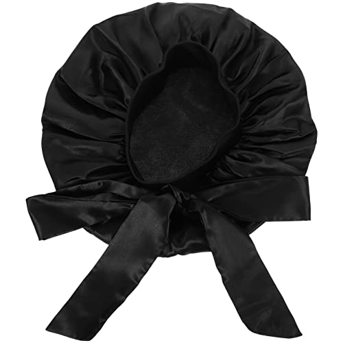 Beavorty svilena močvara svilena močvara ženski šeširi satenski tuš kape za tuširanje kupanja za višekratnu upotrebu kaputa kapka za