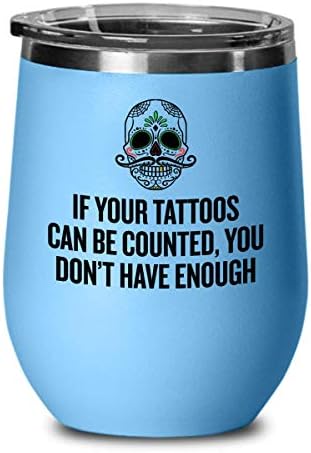 Poklon umjetnika za tettoo - Poklon za kolekcionar tetovaža - Vinsko vrpca za tetovažu - ako se vaše tetovaže možete računati