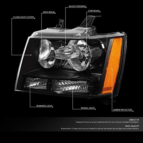 [Halogeni model] tvornički sklopovi prednjih svjetala i setovi alata kompatibilni s '1500 2500' 07-14, vozačeva i suvozačeva strana,