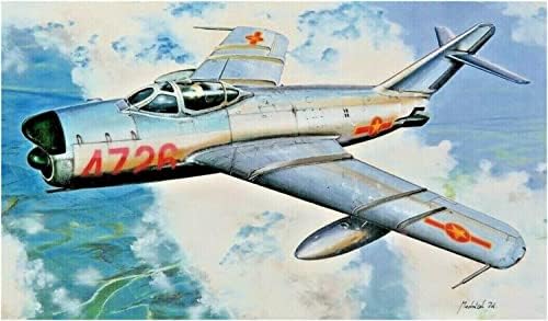 Semar SMC72921 1/72 Vijetnamski rat zrakoplovne snage Sjevernog Vijetnama Mikoyan Grevich Mig-17PF Boževni zrakoplovni plastični model
