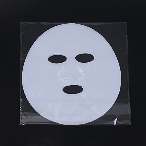 200 listova plastične maske za lice jednokratna maska za lice prozirna maska za lice konzervans za njegu kože list papira za lice papirnata