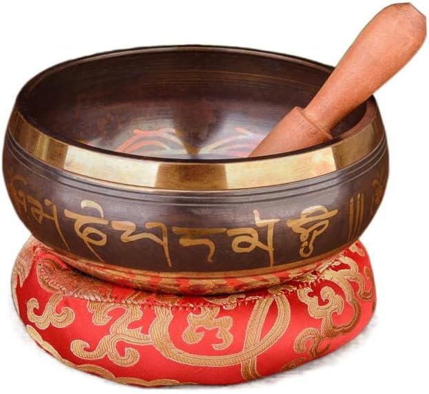 KEXLE Zlatna zdjela se okreće kroz brončanu zdjelu Buddha Sound Bowl Nepal 金钵 转 经 铜钵 佛 音碗 尼泊尔 手工 佛教 静心 钵颂 钵 修 行 碗 铜 铜 铜 铜 碗 碗 碗 碗 碗