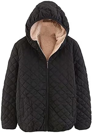 Zimski kaputi za žene 2022 Modni zip up Hoodie s dugim rukavima prekrivane jakne plus ležerna topla lagana runa s kapuljačom s kapuljača