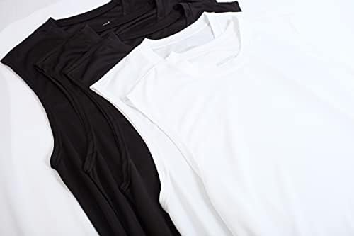 5 pakiranja: Muška mrežasta Majica Bez rukava - sportska odjeća za vježbanje