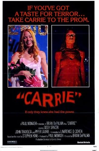 Carrie 11 x 17 filmski plakat - stil a