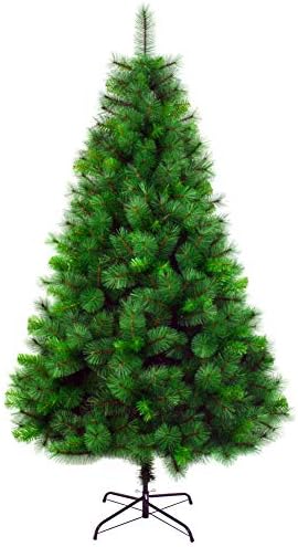Cywyq ekološko božićno borovo stablo, PVC ukrašena stabla u stalku optička vlakna Feel-Real savršeno za unutarnje i vanjske zelene